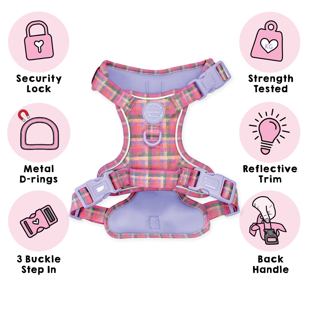 Tough Trails™ Harness -  Tweed Sunset
