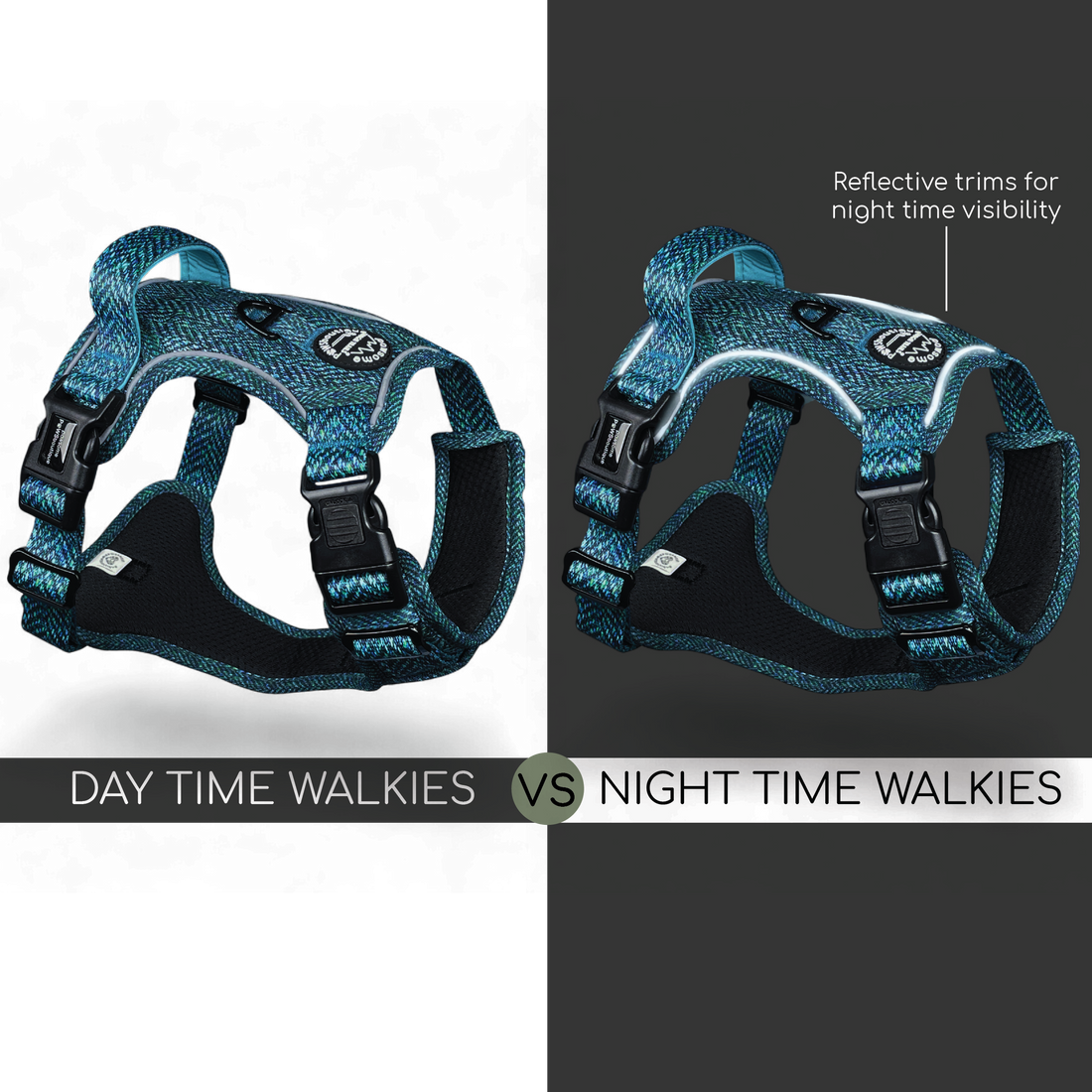 Tough Trails™ Harness - Country Teal