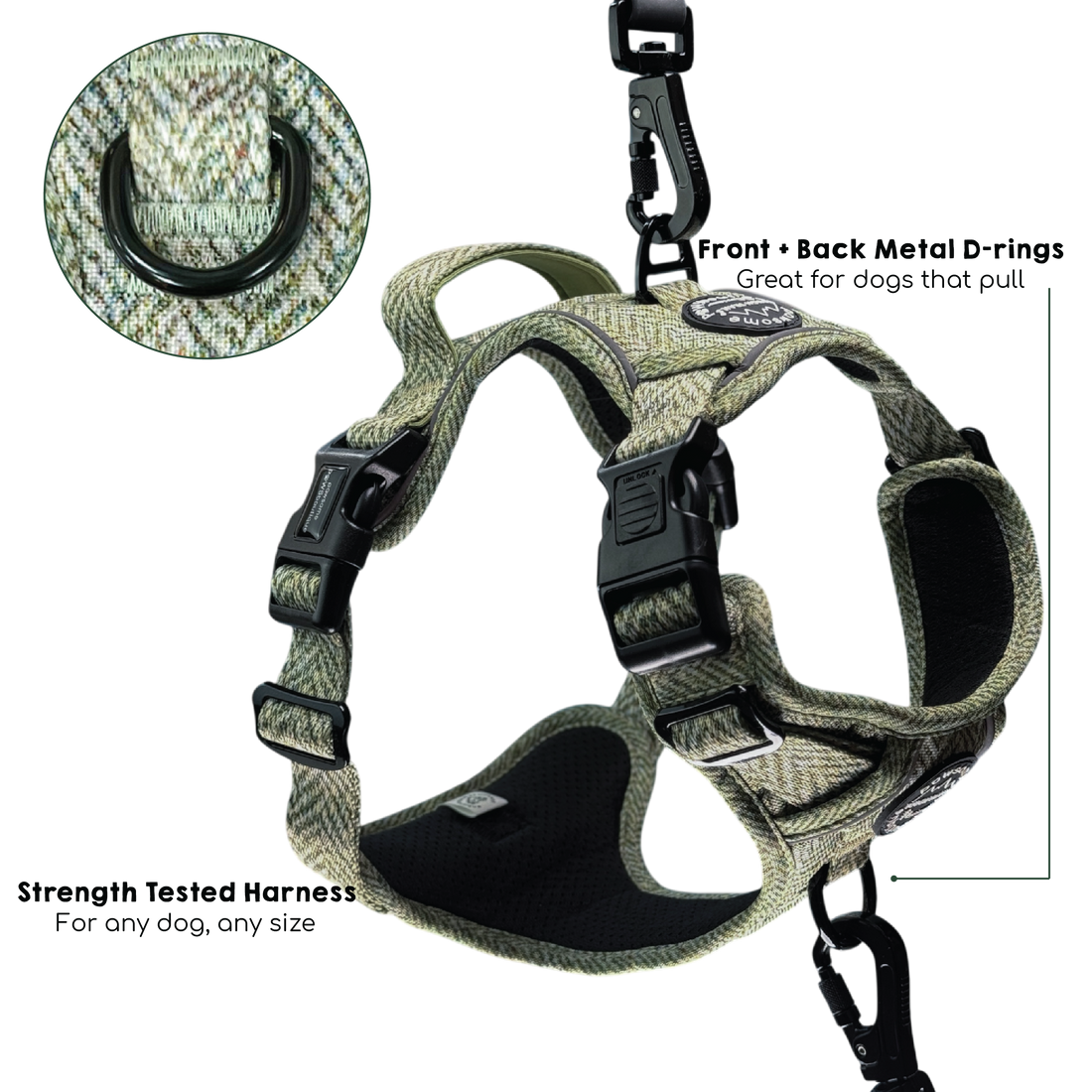 Tough Trails™ Harness - Country Thyme