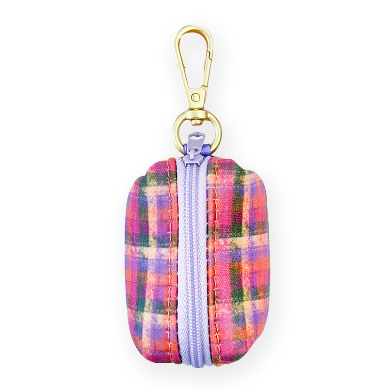 Poo Bag Holder - Tweed Sunset