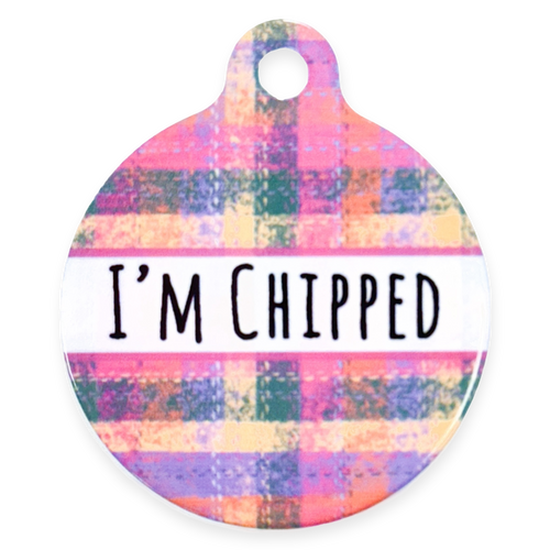 ID Tag - Tweed Sunset