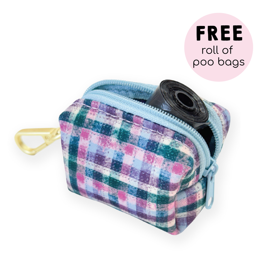 Poo Bag Holder - Tweed Twilight