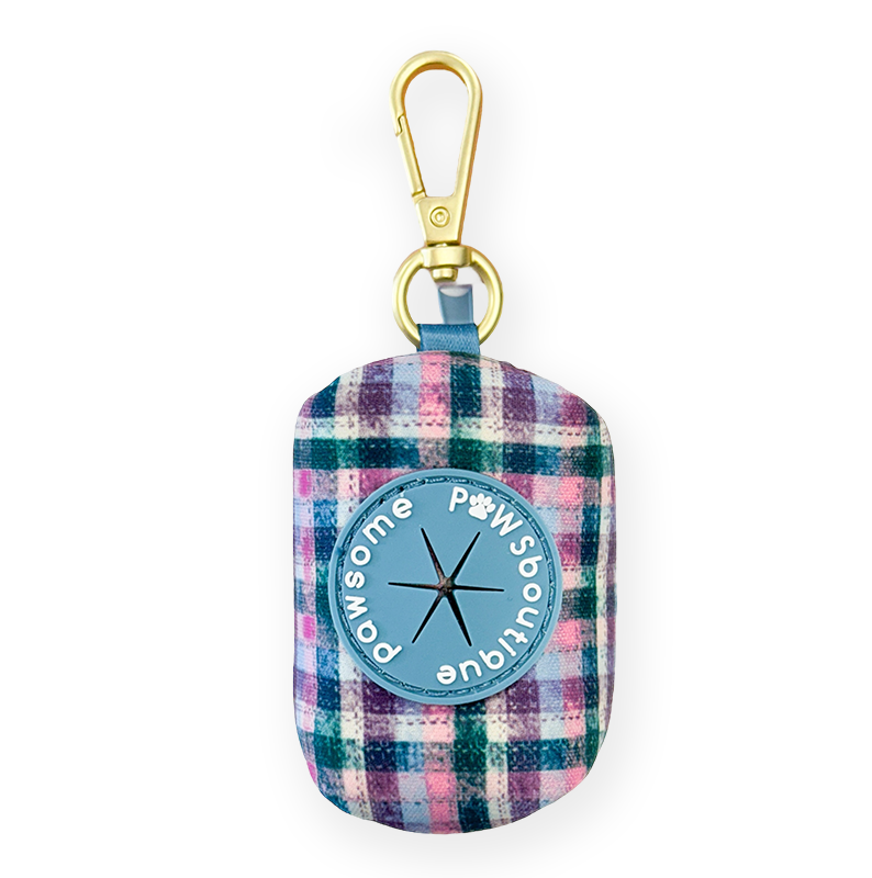 Poo Bag Holder - Tweed Twilight