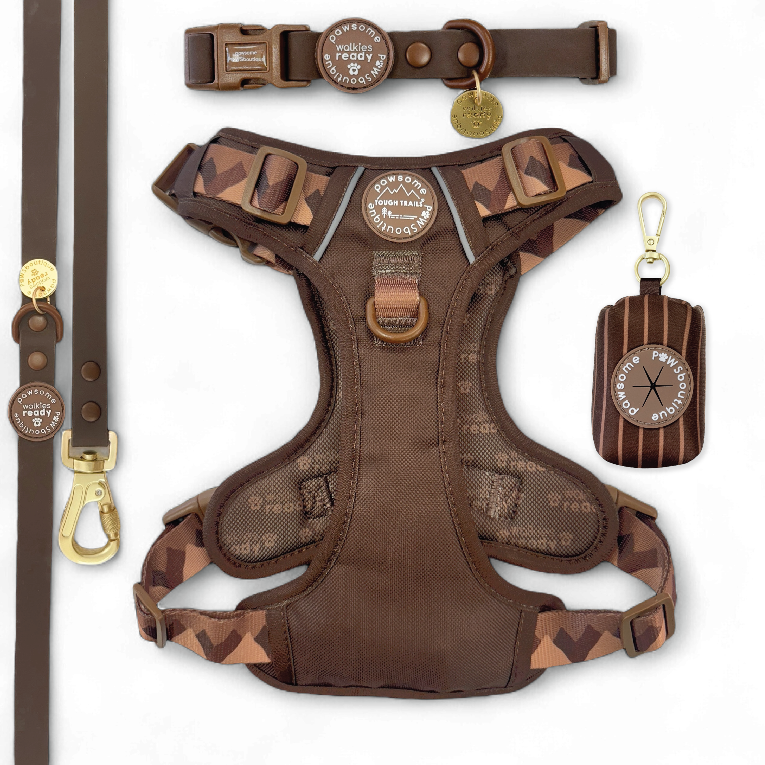 Walkies Ready Chocolate Brown Waterproof Bundle