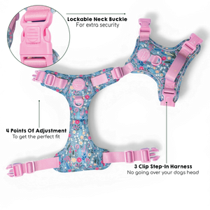 Tough Trails™ Harness -  Whimsical Wildflowers