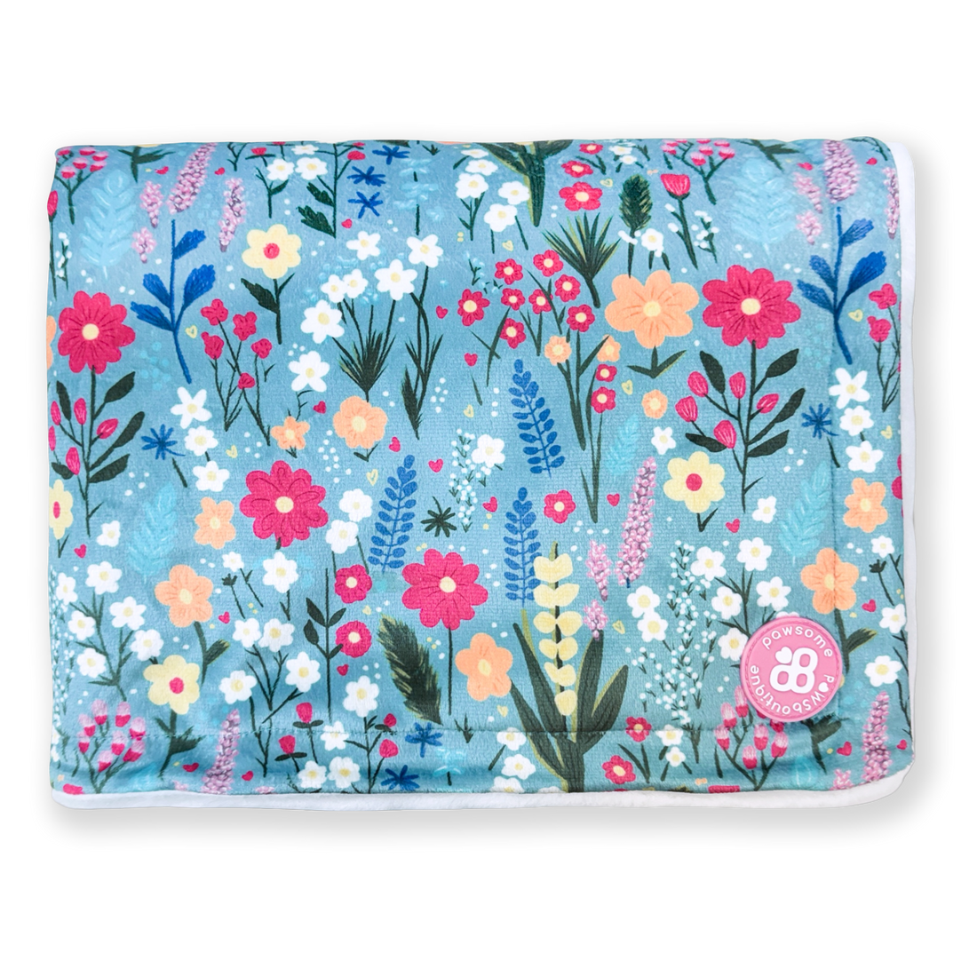 Dog Blanket -  Whimsical Wildflowers