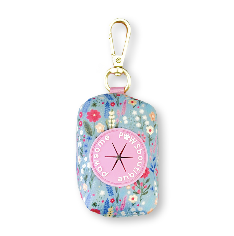 Poo Bag Holder - Whimsical Wildflowers
