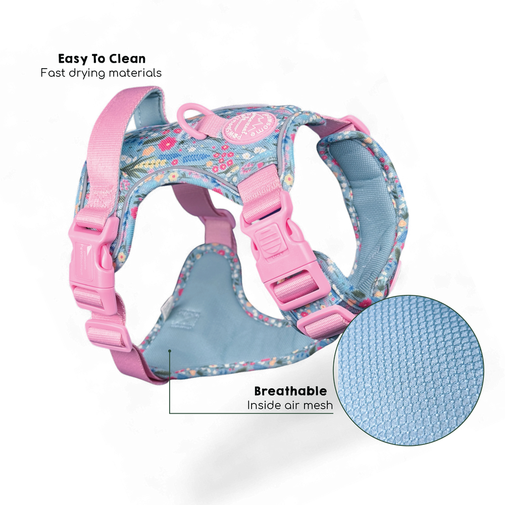 Tough Trails™ Harness -  Whimsical Wildflowers