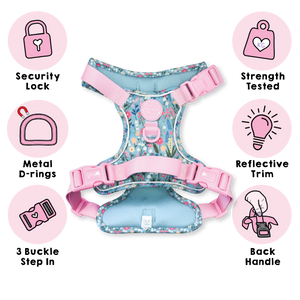 Tough Trails™ Harness -  Whimsical Wildflowers
