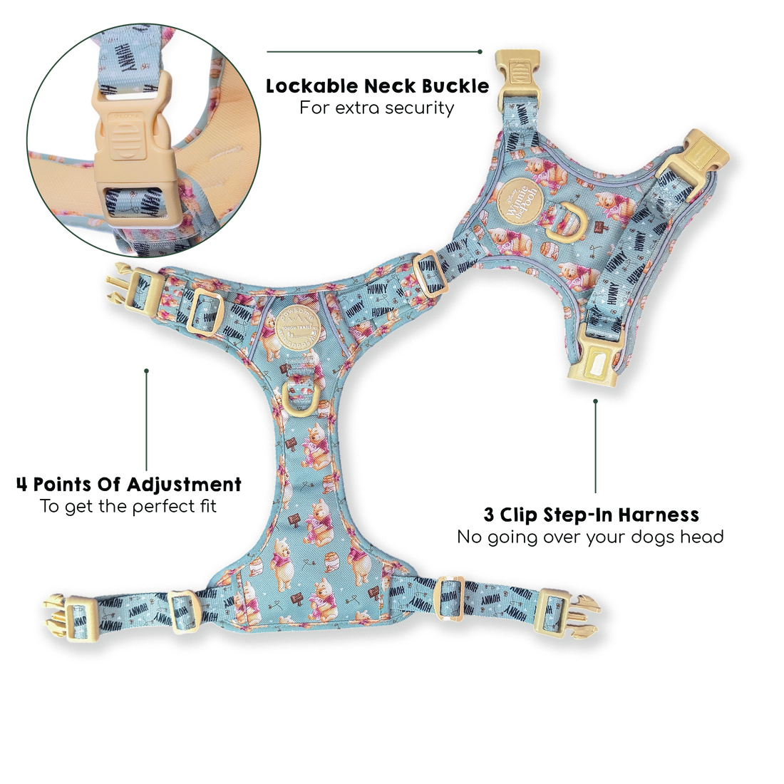 Disney© Tough Trails™ Harness - Winnie The Pooh