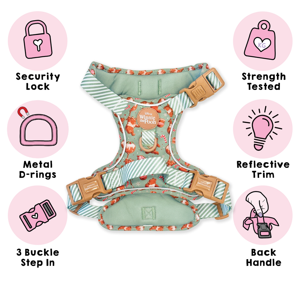 Disney© Tough Trails™ Harness - Gingerbread Bear Sage