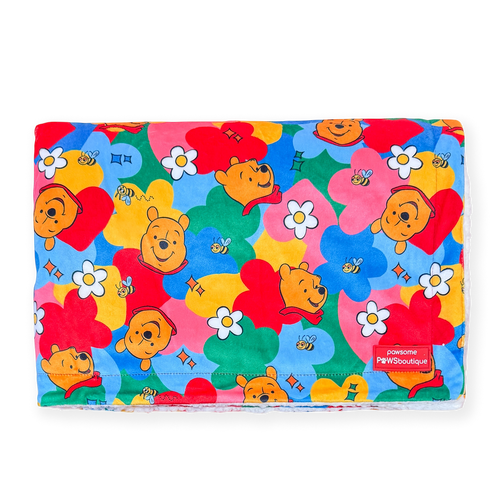 Disney© Dog Blanket - Winnie Goes Retro