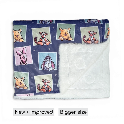Disney© Dog Blanket - Winnie + Friends (New)