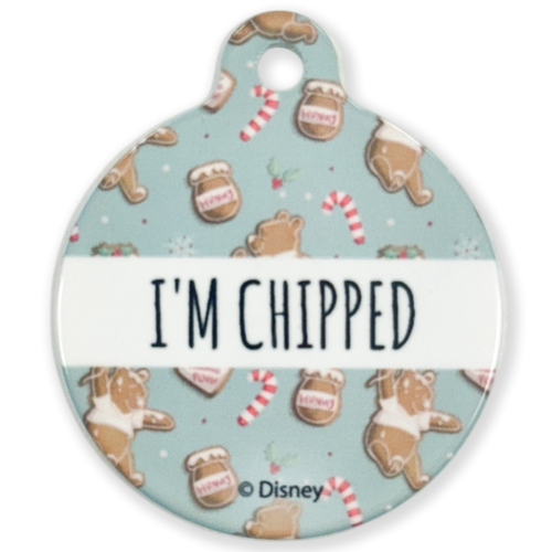ID Tag - Disney© Gingerbread Bear Sage