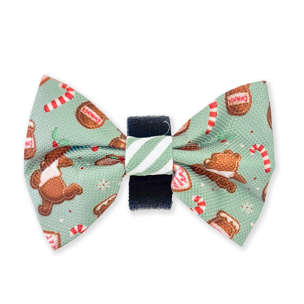 Disney© Bow Tie - Gingerbread Bear Sage