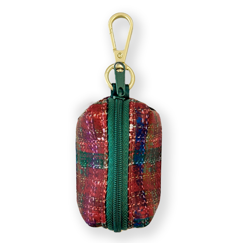 Poo Bag Holder - Yuletide Plaid