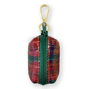 Poo Bag Holder - Yuletide Plaid