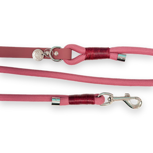 4ft Rope Lead - Wine Red