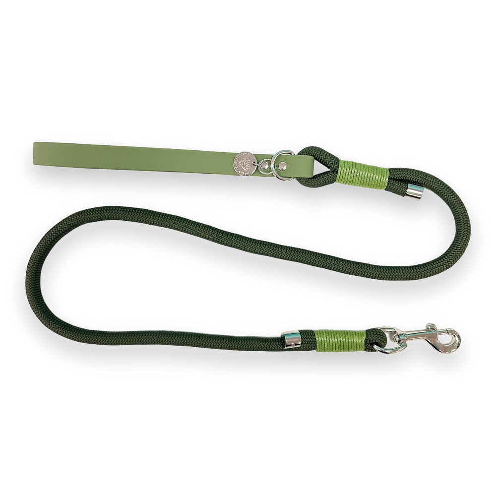4ft Rope Lead - Khaki
