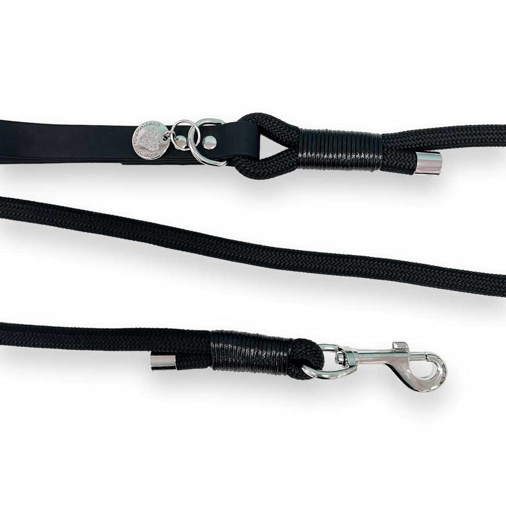 4ft Rope Lead - Black