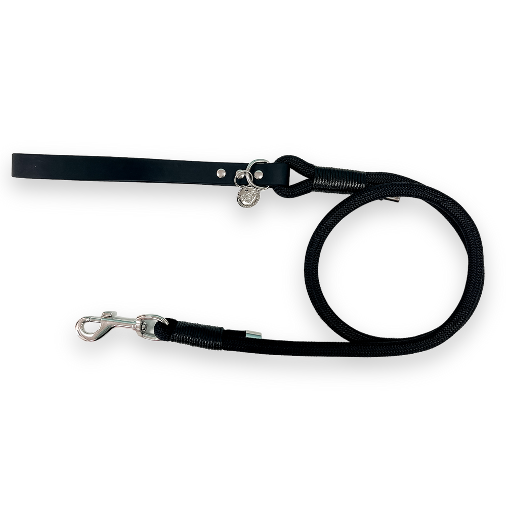 4ft Rope Lead - Black