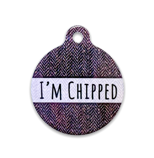 ID Tag – Country Burgundy