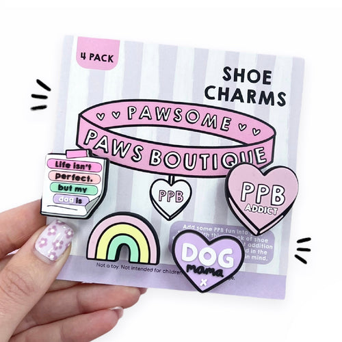 PPB - Shoe Charms - Pastel (Pack of 4)